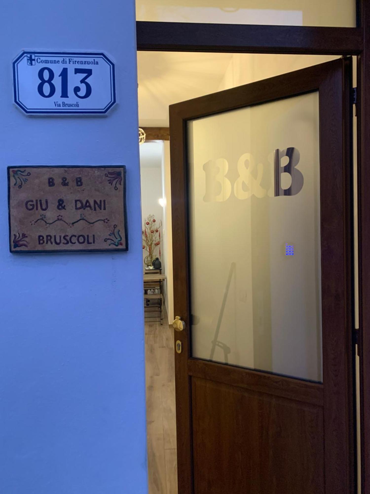 B & B Giu & Dany Bruscoli Exterior foto